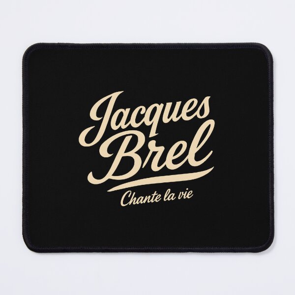 Item preview, Jacques Brel Lettering Tribute designed and sold by Boogosh.