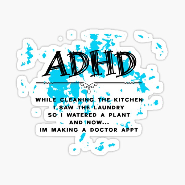 Item preview, ADHD tshirt designed and sold by Minerbetter.
