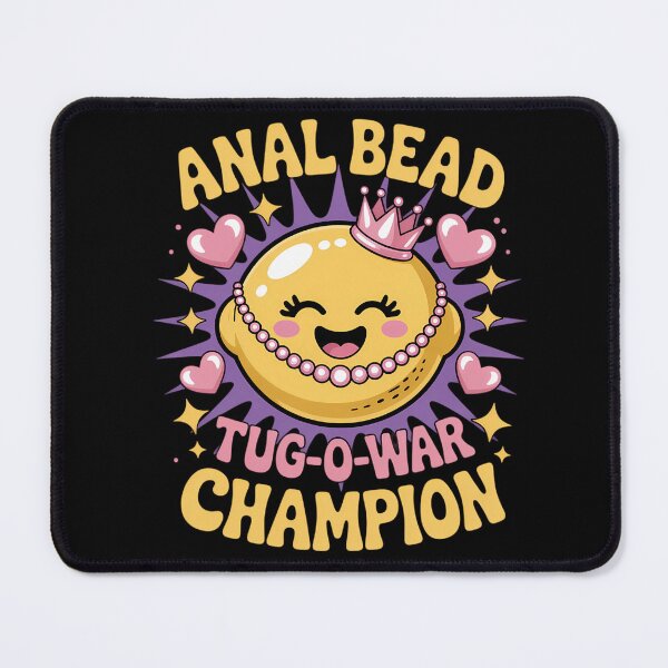 Item preview, Bead Tug O War Champion Naughty Adults Gag Joke designed and sold by savrmiller.
