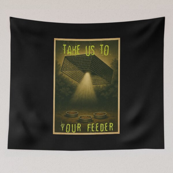 Item preview, TNR Take Us to Your Feeder designed and sold by Trapping-Mama.