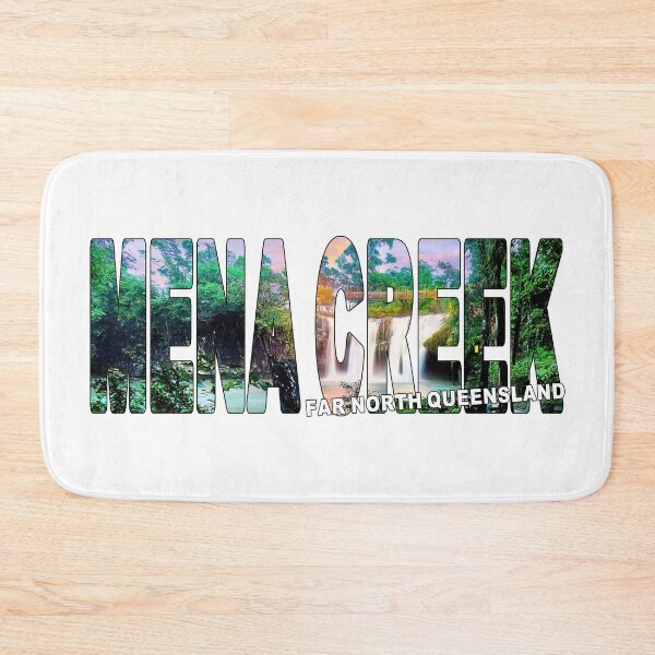 Item preview, MENA CREEK Far North Queensland - Waterfall Innisfail Paronella designed and sold by Adam Gormley.