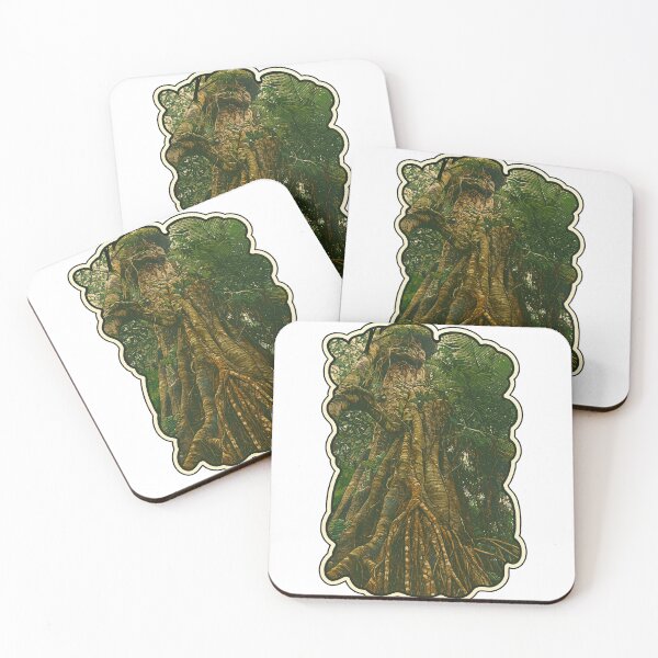 Item preview, Ancient Jungle Tree | Mystical Rainforest Sticker - Roots of Nature designed and sold by GEEEN.