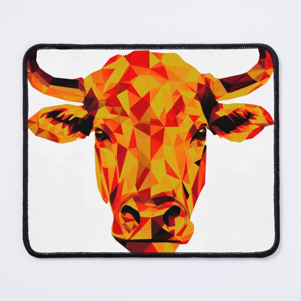 Item preview, Geometric Bull Head designed and sold by TurtleDojo.