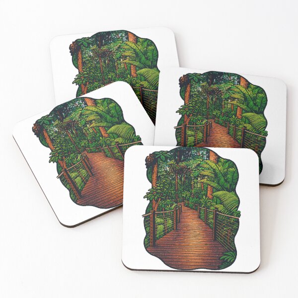 Item preview, Rainforest Boardwalk | Tranquil Jungle Path - Escape into Nature designed and sold by GeEeN.