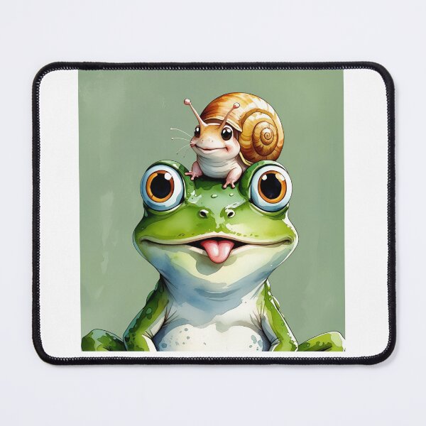 Item preview, Frog & Snail Buddies designed and sold by cute dream .