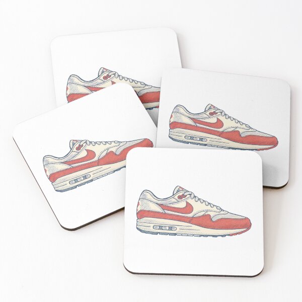 Item preview, Air Max 1 OG Red/White designed and sold by zkerzner.