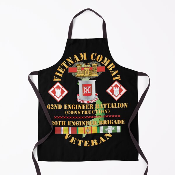 Item preview, Army - Vietnam Combat Veteran - 62nd Engineer Bn, 20th Engineer Brigade SSI w CBT ENG BADGE VN SVC X 300 designed and sold by Military Insignia Products.