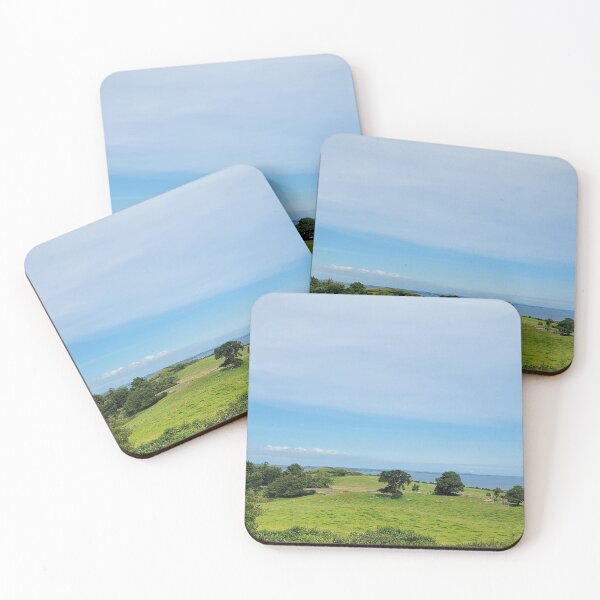 Item preview, Beautiful View where grass plane meets the ocean designed and sold by CholiBe.
