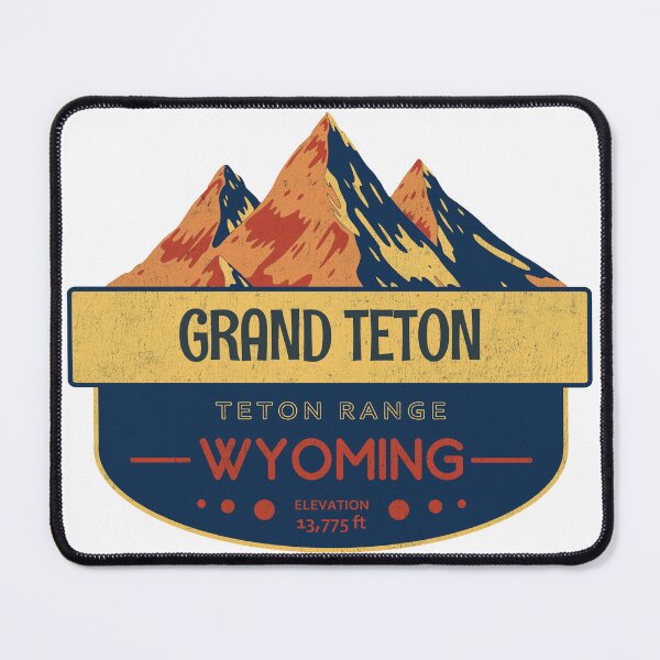 Item preview, Grand Teton, Teton Range, Wyoming, Mountain Design designed and sold by Wanderful-roads.