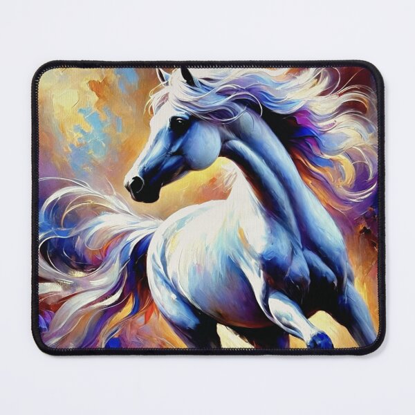 Item preview, Unbridled Spirit White Horse designed and sold by alw951.