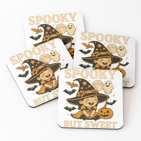 Item preview, Spooky but Sweet Halloween Witch Design designed and sold by CottonandQuill.