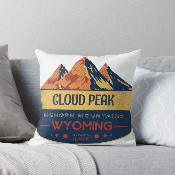 Item preview, Cloud Peak, Bighorn Mountains, Wyoming, Mountain Design designed and sold by Wanderful-roads.