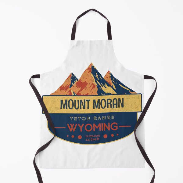 Item preview, Mount Moran, Teton Range, Wyoming, Mountain Design designed and sold by Wanderful-roads.