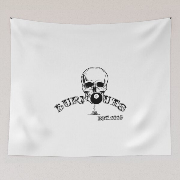 Item preview, Burnouts Classic Skull Logo – Raw & Ruthless Design designed and sold by xxxburnoutxxx.