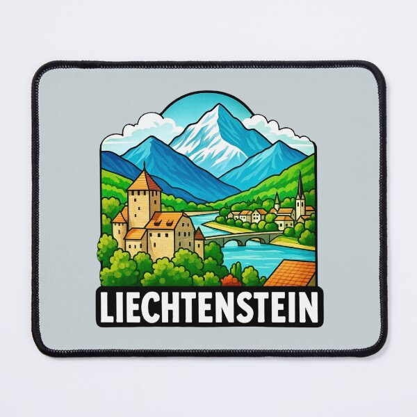 Item preview, Liechtenstein - Alpine Majesty designed and sold by Myra365Art.