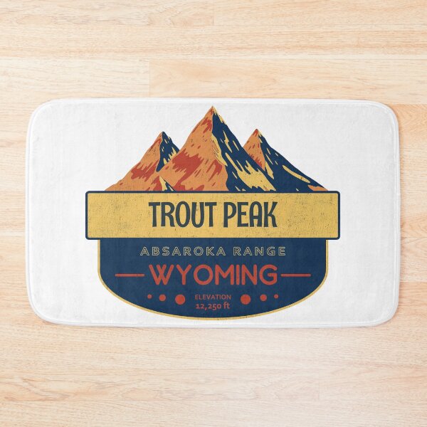 Item preview, Trout Peak, Absaroka Range, Wyoming, Mountain Design designed and sold by Wanderful-roads.