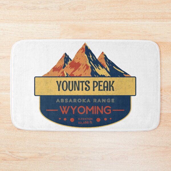 Item preview, Younts Peak, Absaroka Range, Wyoming, Mountain Design designed and sold by Wanderful-roads.