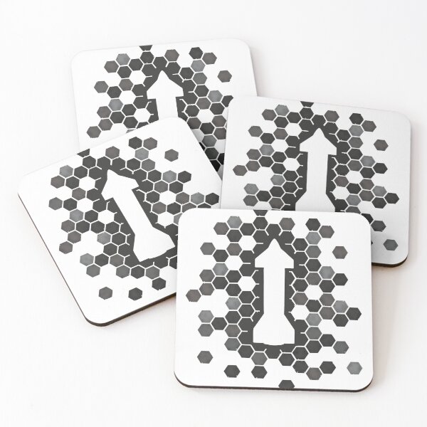 Item preview, SpaceX Rocket Silhouette, Worn Starship Heat Shield Tile Design designed and sold by Chilly Lizard.