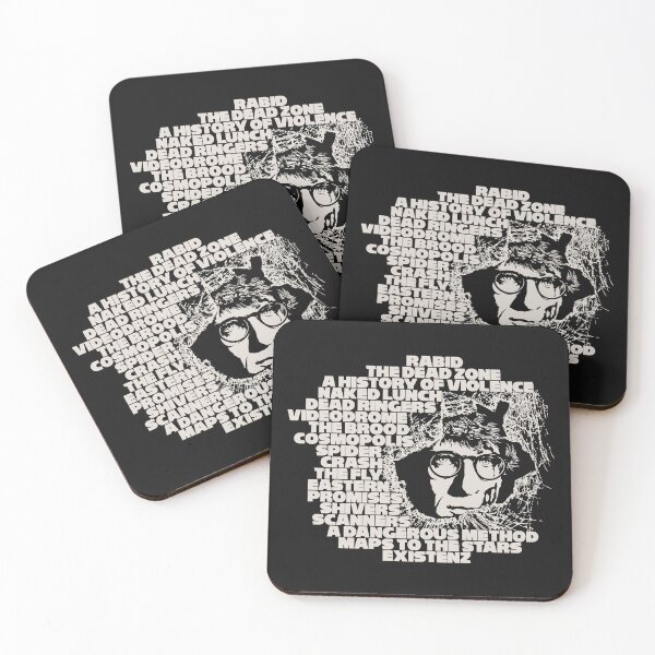 Item preview, David Cronenberg horror director tribute white designed and sold by LapinMagnetik.