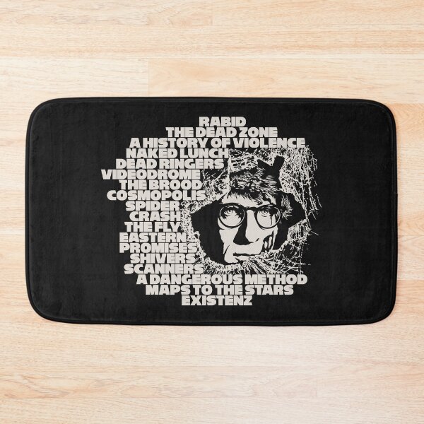 Item preview, David Cronenberg horror director tribute white designed and sold by LapinMagnetik.