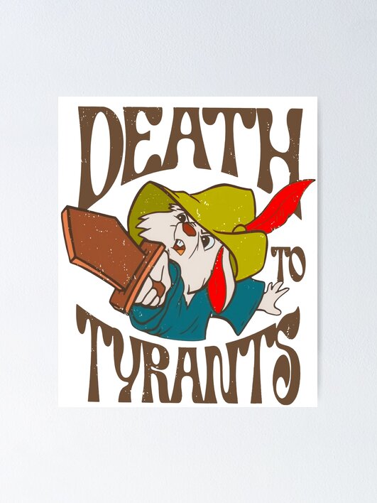 Retro 70S Skippy Rabbit Death To Tyrants 