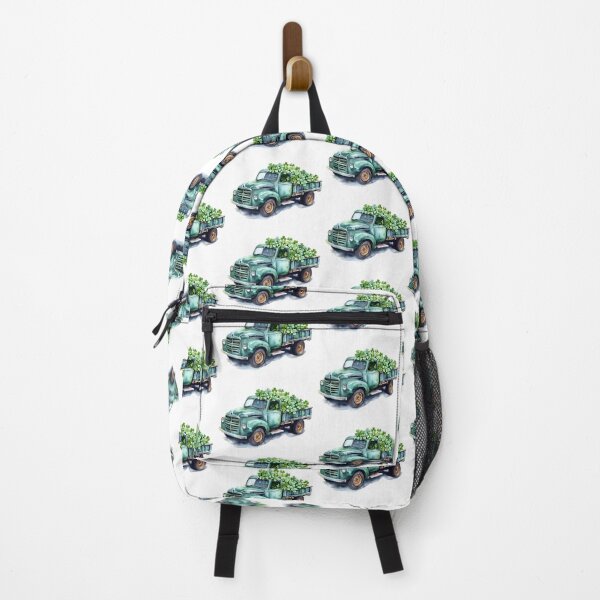 Item preview, Vintage Truck Full of Clovers – St. Patrick's Day Vibes designed and sold by Mariana Shymkovych.