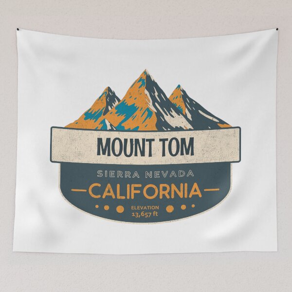 Item preview, Mount Tom, Sierra Nevada, California, Mountain Design designed and sold by Wanderful-roads.