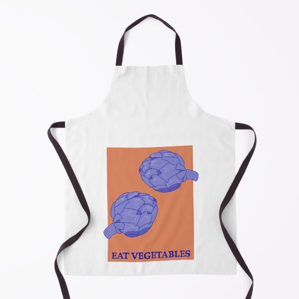Item preview, Eat Vegetables – Minimalist Artichokes – Text & Vegetable Illustration designed and sold by Mouyouu.