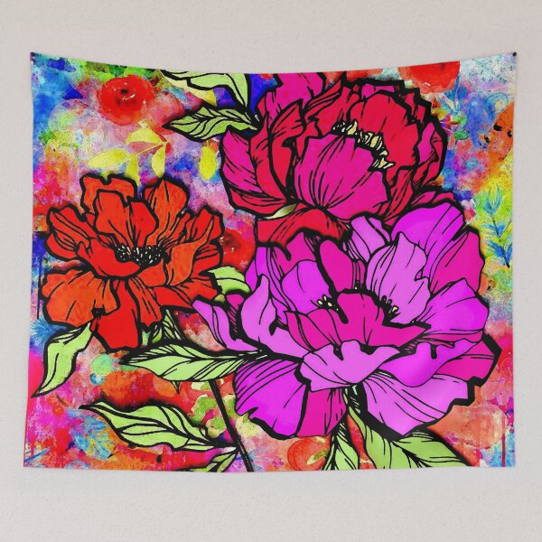 Item preview, Flower Collage designed and sold by ViaARTfactory.