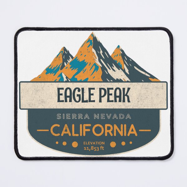 Item preview, Eagle Peak, Sierra Nevada, California, Mountain Design designed and sold by Wanderful-roads.