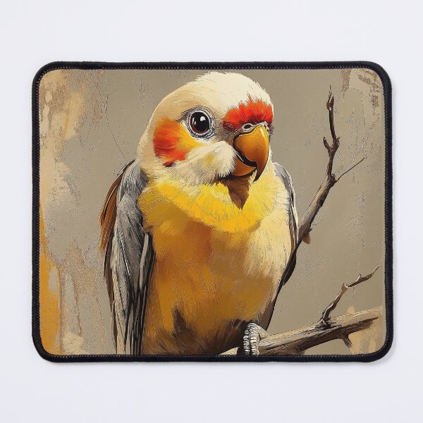 Item preview, Stunning Lovebird Painting for Home & Office designed and sold by LazyOwlStore.