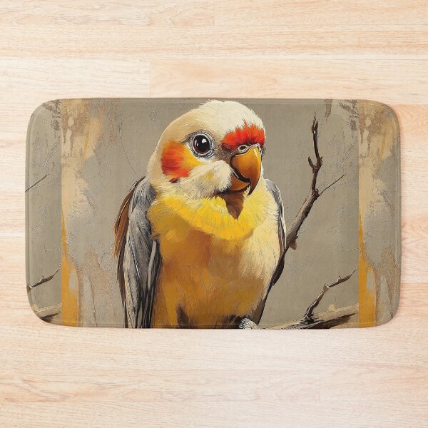 Item preview, Stunning Lovebird Painting for Home & Office designed and sold by LazyOwlStore.