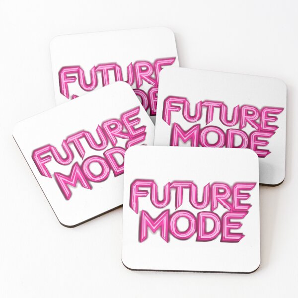 Item preview, Future Mode Bold Pink Typography Cyberpunk Text designed and sold by AdamGierczyk.