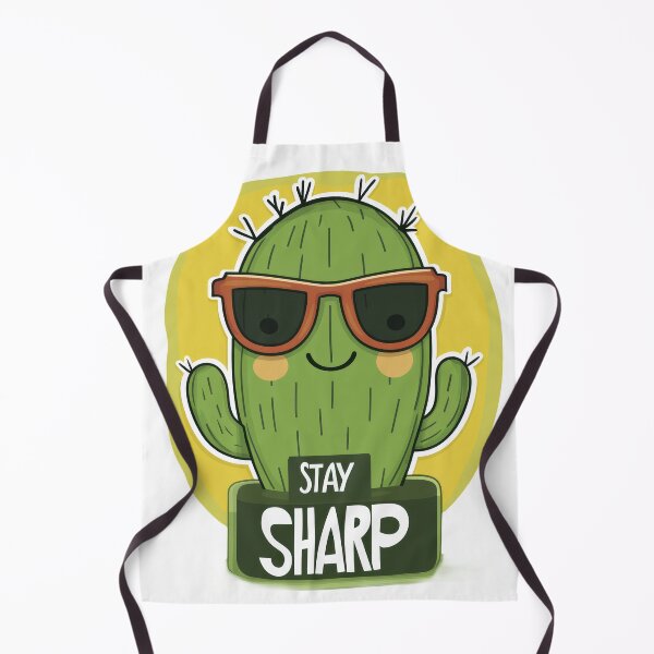 Item preview, Stay Sharp Cool Cactus Sunglasses Motivational Art designed and sold by AdamGierczyk.
