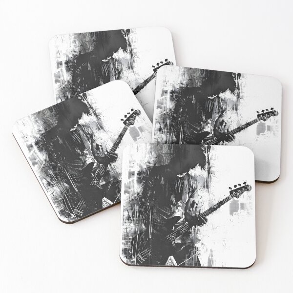 Item preview, Bass guitarist - Let's rock! designed and sold by 3ling_Design.