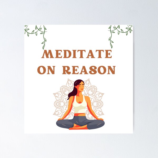 Item preview, Meditate on reason | Stoicism Philosophy, Daily Stoic Life designed and sold by LexaArtworks.
