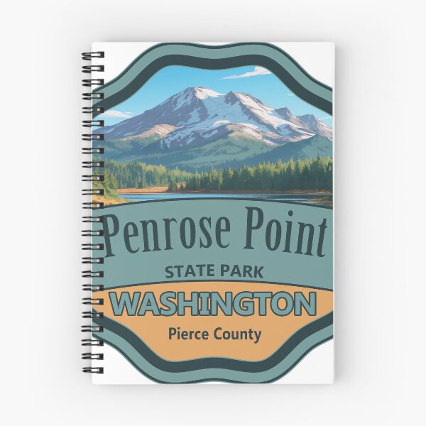 Item preview, Penrose Point State Park, Pierce County, Washington designed and sold by Wanderful-roads.