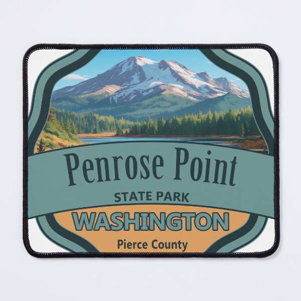 Item preview, Penrose Point State Park, Pierce County, Washington designed and sold by Wanderful-roads.