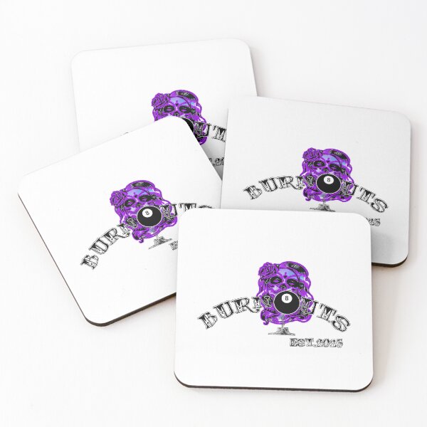 Item preview, Burnouts Purple Skull Babe – Goth Glow Edition designed and sold by xxxburnoutxxx.