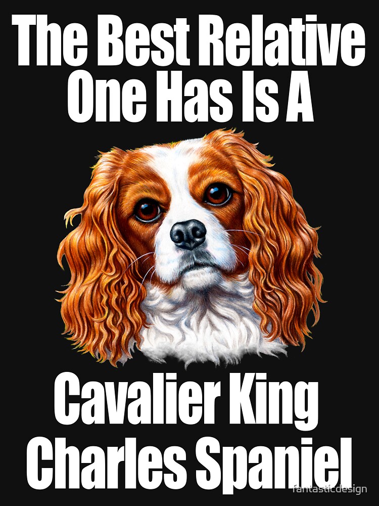 Best Relative Is A Cavalier King Charles Spaniel by fantasticdesign
