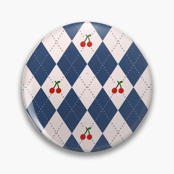 Item preview, Blue Argyle Pattern designed and sold by Tamas Das.