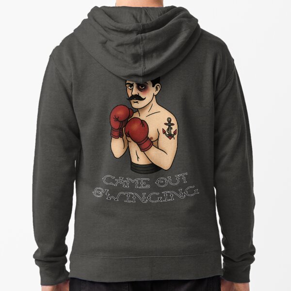 Item preview, Came Out Swinging - Graphic designed and sold by Trad and Sad.