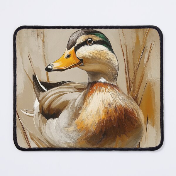 Item preview, Stunning Mallard duck Painting for Home & Office designed and sold by LazyOwlStore.