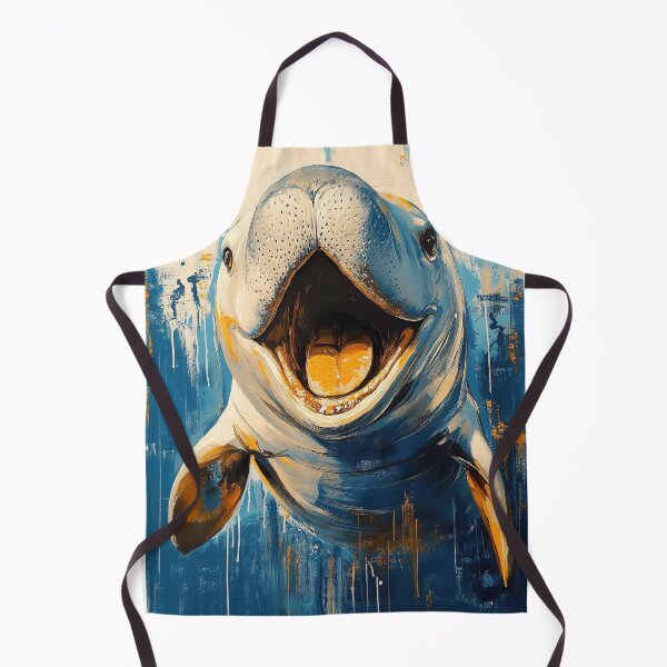 Item preview, Stunning Manatee Painting for Home & Office designed and sold by LazyOwlStore.