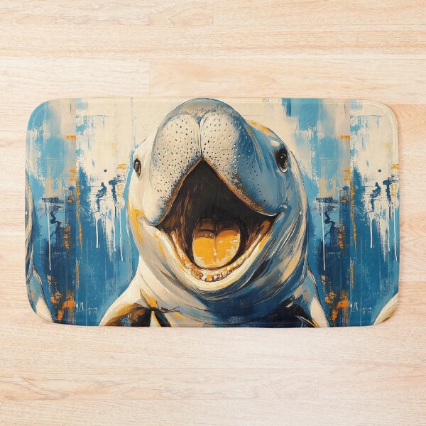 Item preview, Stunning Manatee Painting for Home & Office designed and sold by LazyOwlStore.