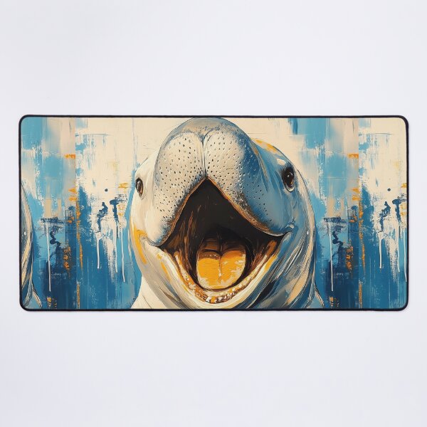Item preview, Stunning Manatee Painting for Home & Office designed and sold by LazyOwlStore.