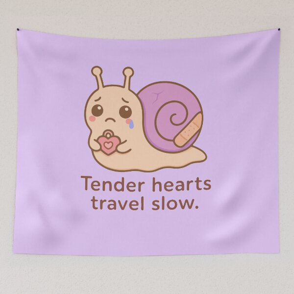 Item preview, Sensitive Snail designed and sold by SnaxCult.