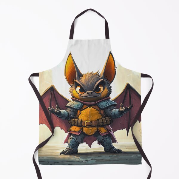 Item preview, Title: Battle-Ready Bat Knight designed and sold by MYTHIC PEEL STICKERS.