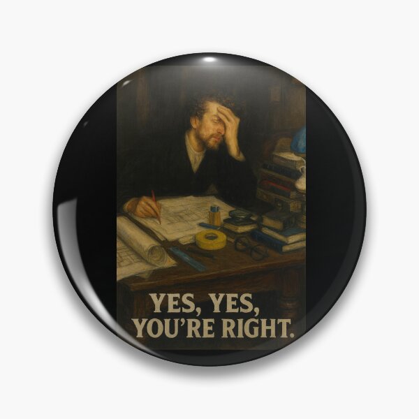 Item preview, Yes, yes, you’re right designed and sold by TheActionMe.