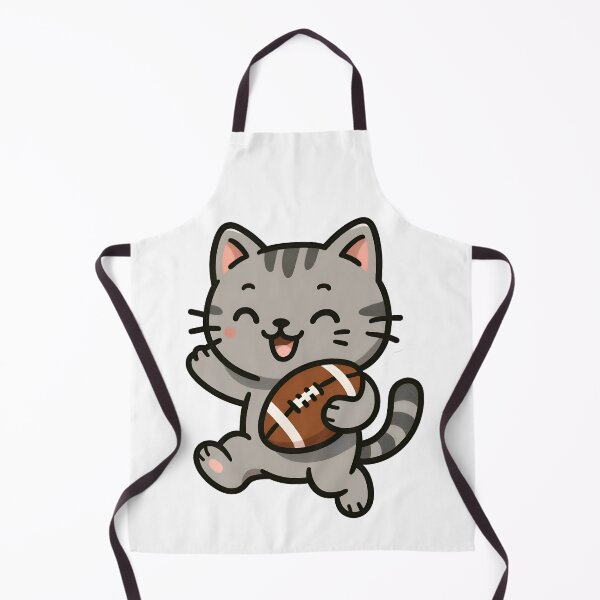Item preview, Cute Kawaii Cat Playing Football designed and sold by HobsS.